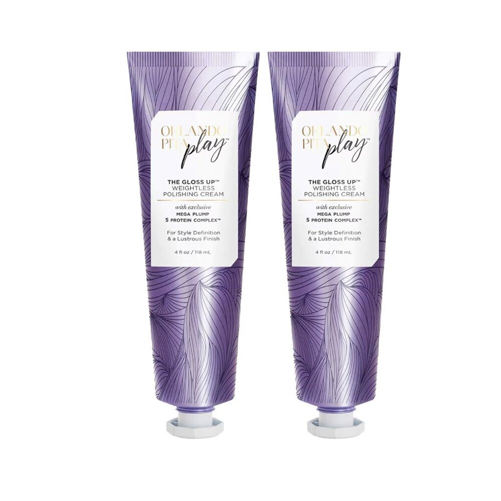 Orlando Pita Play The Gloss Up Polishing Cream - Set of 2 NEW